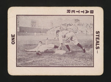 1913 WG6 Tom Barker Game (Baseball) -ACTION SHOT (Runner Sliding w/ Fielder)