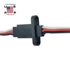 10PCS Servo Connector Bracket with Safety Clip for Futaba&JR Style Connectors
