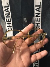 Vintage Christian Dior Clear Oval Glasses Germany 21 51  16 2076