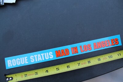 DTA Rogue Status Mad In Los Angeles Dogtown Z50B Vintage Skateboarding STICKER
