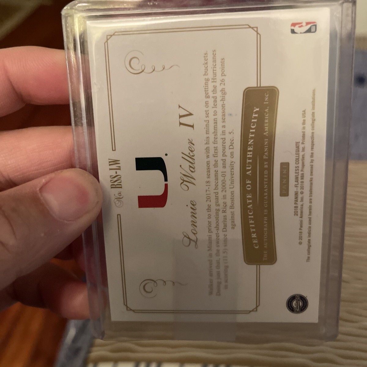 2018 flawless collegiate basketball Lonnie Walker IV 19/20 | eBay