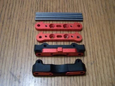 Arrma Outcast 1/5 8s EXB BLX Suspension Hinge Pin & Mount Set Front &Rear Hangar