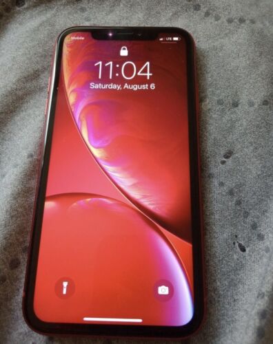 Apple iPhone XR 64GB Unlocked Smartphone - Red for sale online 