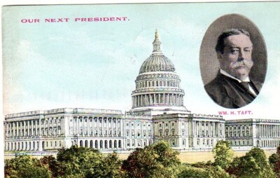 William Taft Washington Postcard | eBay