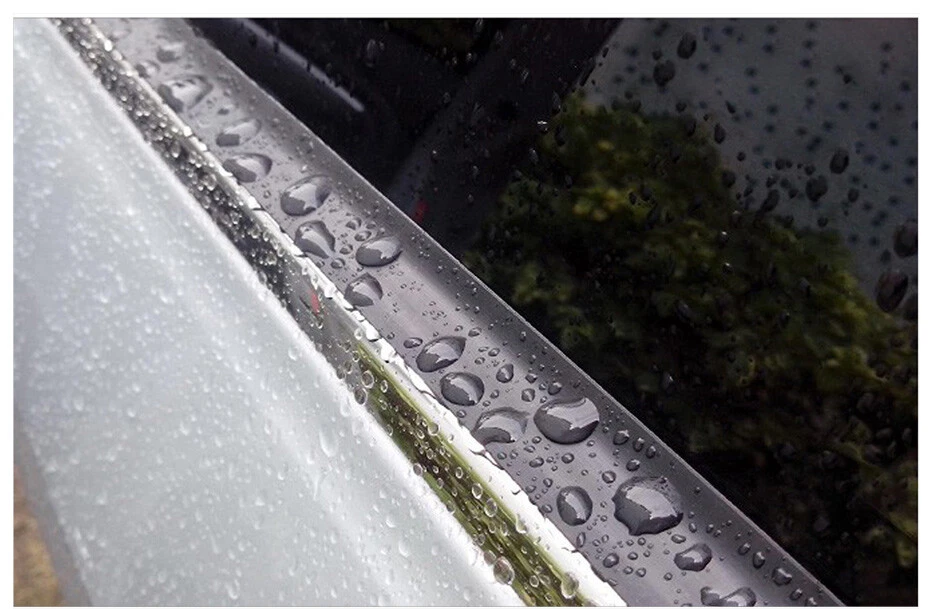 Tira de sellado de sellador de ventanas de automóvil EPDM goma resistente al clima borde moldura 4M Foto 4 de 4