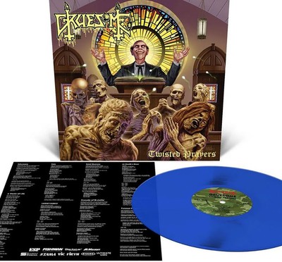 GRUESOME - twisted prayers LP blue