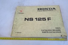 Honda NS 125 F spare parts catalog 1985 parts catalog