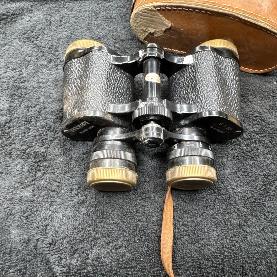 SUNSCOPE PRESIDENT 6 X 30 - 7.5 degrees Binoculars Japan with Neck Strap - Image 4 of 4