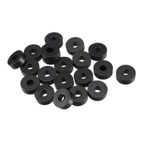 20 StüCk Gummi Unterlegscheiben 11 Mm AußEndurchm. 4 Mm Innendurchm. 4Mm Dicke F