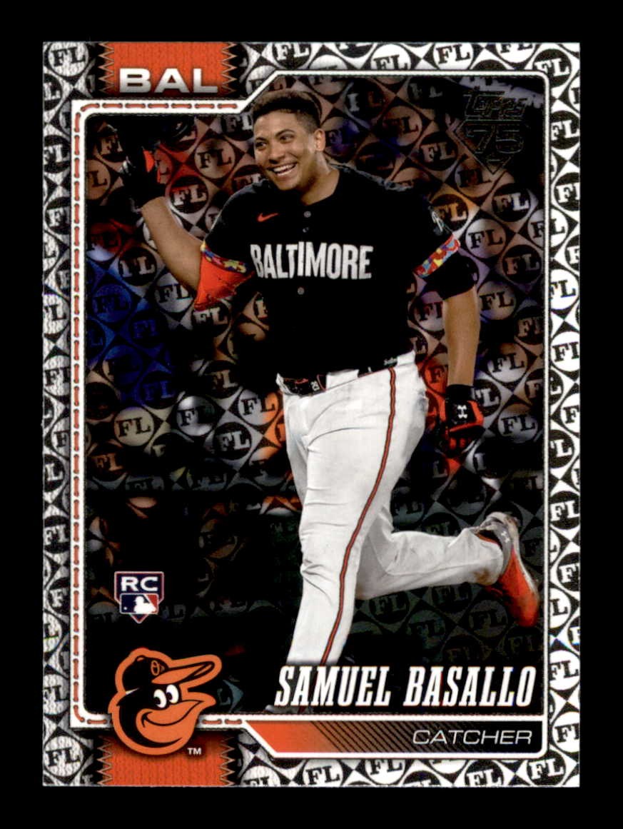 2026 Topps #104 Samuel Basallo Spring Training Baltimore Orioles