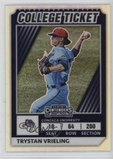 2022 Elite Extra Edition College Tickets Optic Holo Prizm Trystan Vrieling 0i8b