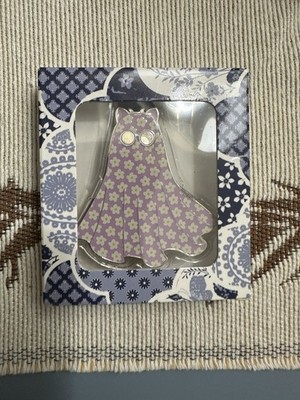 Taylor Swift Midnights Ghost Ornament II Cat with Purple Pink/ Flowers NEW