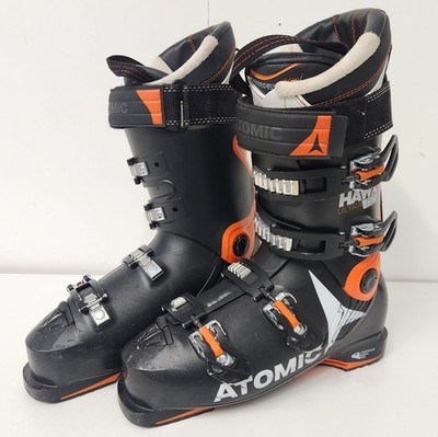 Atomic Hawk Ultra 110 Alpin Skischuh, Größe 28,0 28,5, schwarz, orange