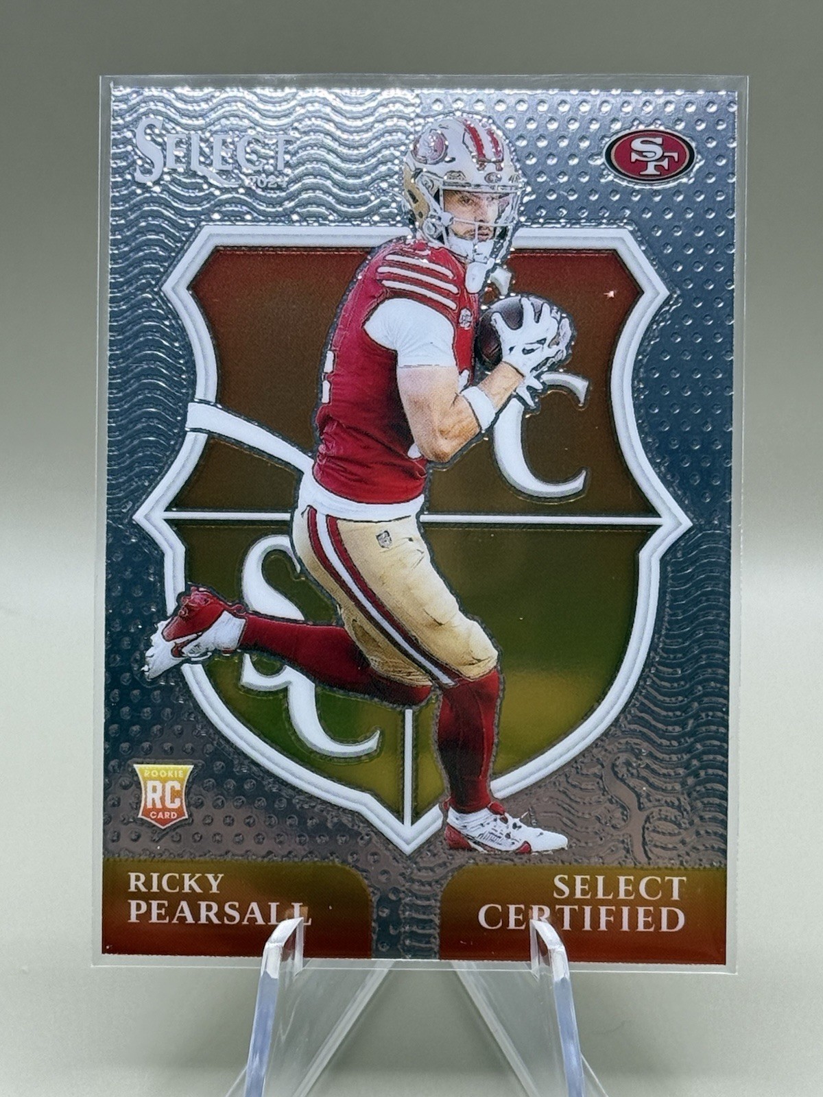 2024 Panini Select - Select Certified Rookies Ricky Pearsall #12 (RC)