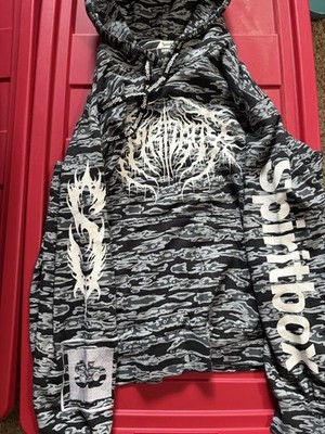Spiritbox Shibori Threads Large Hoodie V4 LIMITED EDITION