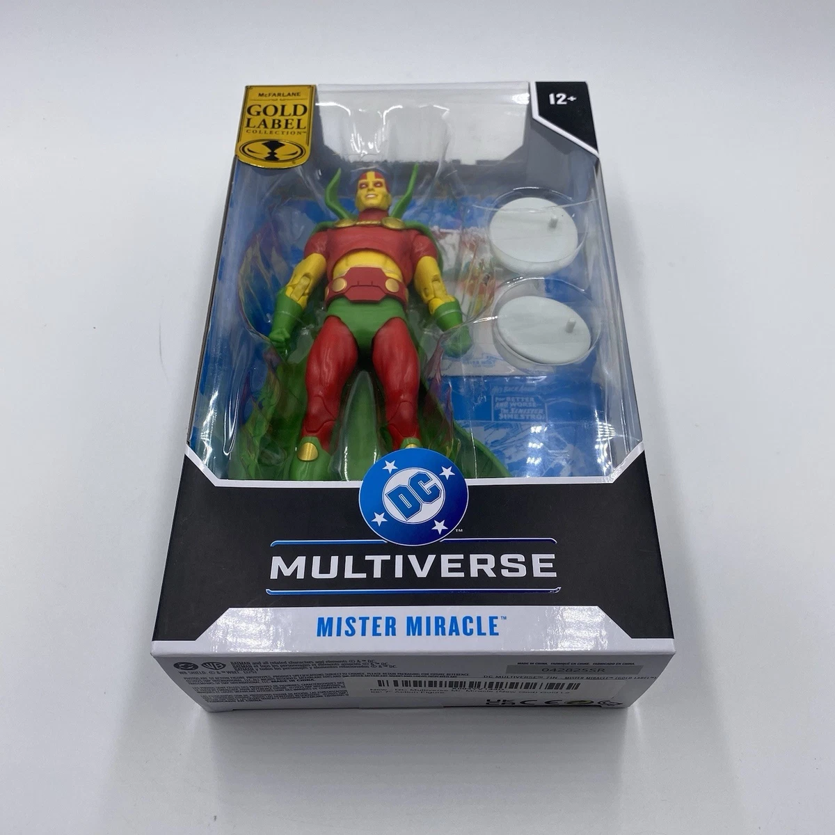 Figurine DC Multiverse Mister Miracle (New Gods) Gold Label – McFarlane 18cm
