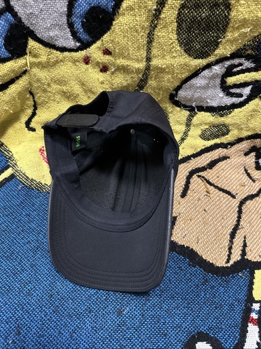 Hugo Boss Herren Bold Logo Twill Baseball Cap Mütze Verstellbar Einheitsgröße Schwarz - Bild 6 von 6