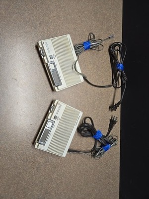 (2) REALISTIC  43-206A RADIO SHACK SELECTaCOM 3 CHANNEL WIRELESS FM INTERCOM
