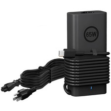 New Slim 65W 60W USB C Laptop Charger C Charger, Black