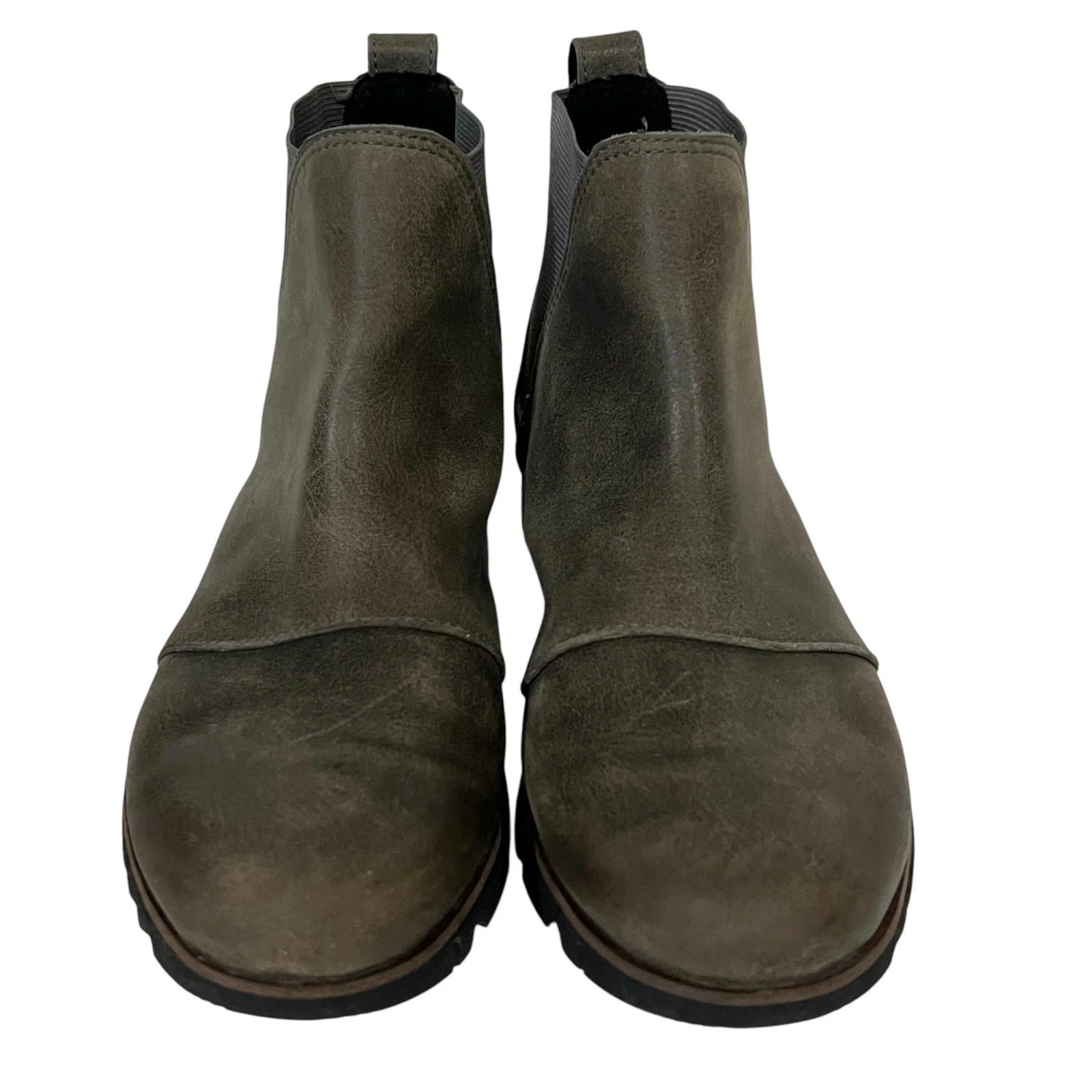 sorel harlow chelsea leather waterproof comfy outdoors boots