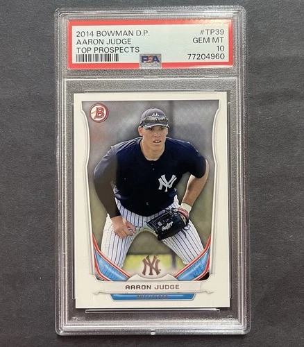 2014 Bowman Draft Pick Top Prospects Aaron Judge TP39 Yankees PSA 10