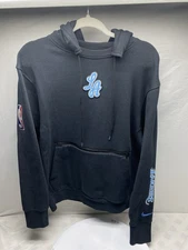 Nike LA Lakers City Edition Courtside Hoodie Black Sky Blue CN1812-010 Size