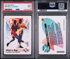 Michael Jordan 1991 Skybox Michael vs Magic NBA Finals Card #333 PSA 9 MINT