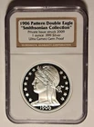 1906 PATTERN DOUBLE EAGLE 1 OZ SILVER NGC GEM PROOF 2009 SMITHSONIAN COLLECTION