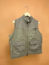Y2K 2002 Columbia Fishing Vest Khaki Multi Po...