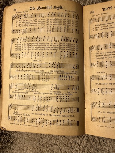 Pentacostal Hymns Booklet: A Winnowed Collection by Henry Date 1894 Antique - Picture 8 of 13