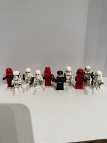 lego star wars stormtrooper minifigures lot Of 10