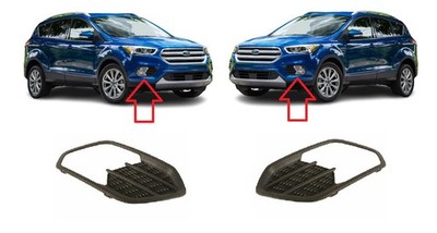 Neu Für Ford Escape 16-20 Vorne Stoßstange Seite Kühlergrill Mit Loch Für Fog