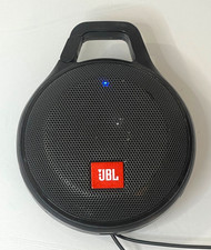 JBL Clip Plus Clip Wireless Bluetooth Speaker Black 3.5mm Jack Tested
