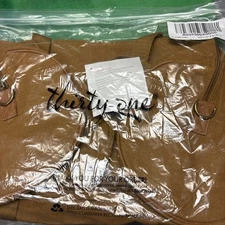 Thirty-One Dare to Duffle Bag Vintage Maple Brown