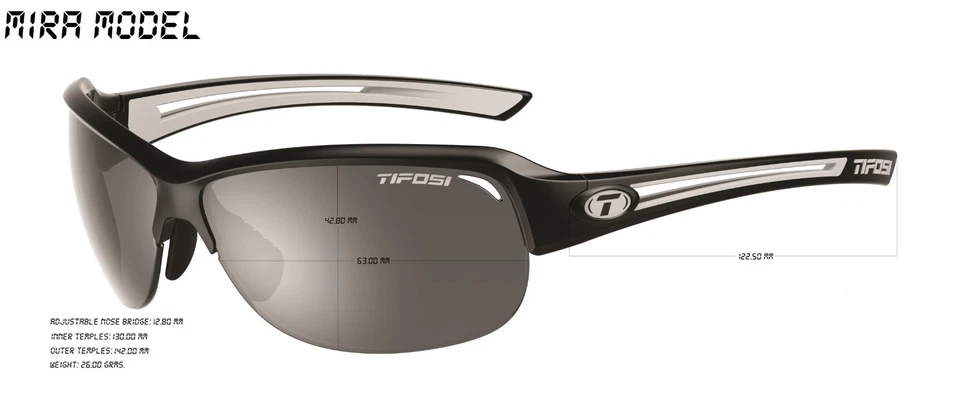 Tifosi Mira, Tortuga con Lentes Polarizadas Marrón #1380501050 Foto 4 de 4