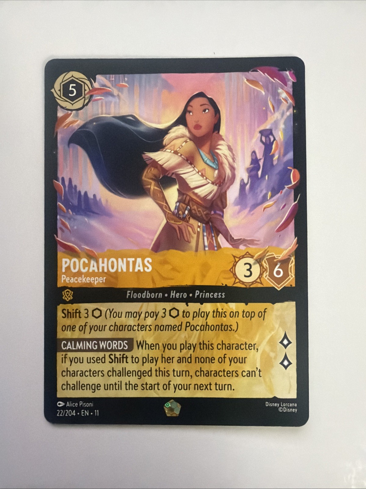 Pocahontas - Peacekeeper 22/204 Winterspell Regular