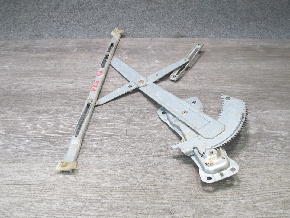 84-85 MAZDA RX7 FB RIGHT PASSENGER DOOR MANUAL WINDOW REGULATOR OEM - Image 4 of 4
