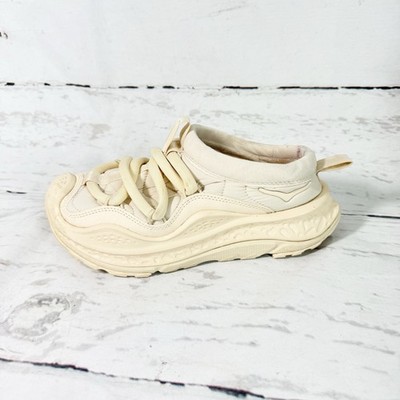Hoka One One Ora Primo Unisex Size W6.5 M5.5 Vanilla Mule Sneaker 1141570