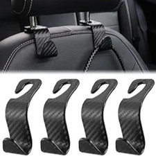Back Seat Headrest Hooks, 4 Pack Purse Hook, Headrest Hook for Car, Universal Au