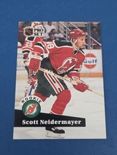 1991-92 Pro Set RC #547 Scott Niedermayer New Jersey Devils HOCKEY Card 8H