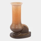 Roseville Rozane Patterns 1941 Brown Vintage Art Pottery Ceramic Vase 2-6