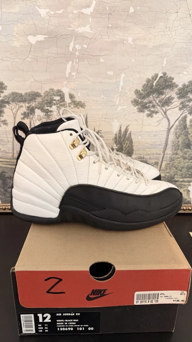 シューズ(男性用) AIR JORDAN XII TAXI OG 1996 Las mejores ofertas en Jordan 12 OG 1996 Taxi | eBay