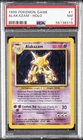 1999 POKEMON BASE SET UNLIMITED #1 ALAKAZAM-HOLO PSA 7