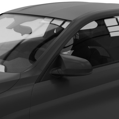 Oracal  970 RapidAir  Autofolie SM070 Schwarz Matt 50cm x 152cm (27,37 EUR/m²)