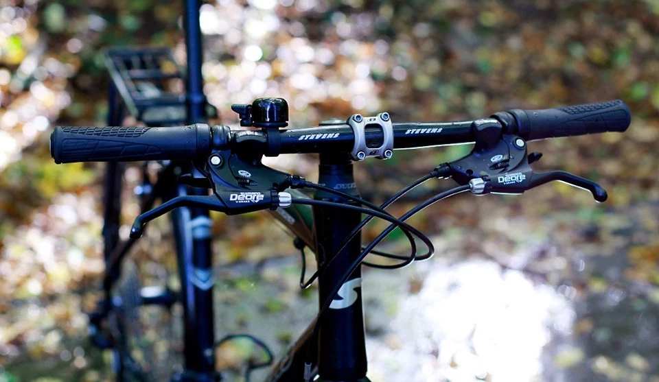 Stevens Pro Cross 56cm Gravel Tourer Commuter Lowrider Neuteile Reiserad schwarz - Bild 4 von 4