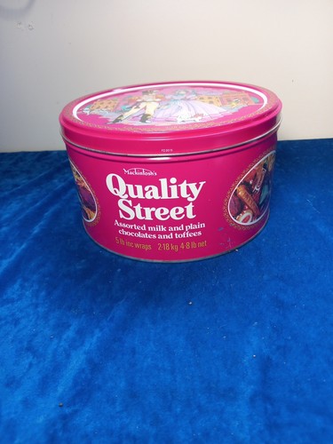 Vintage Mackintosh’s Quality Street Tin 1970s Large & Deep 5lb Size VGC - Picture 2 of 7