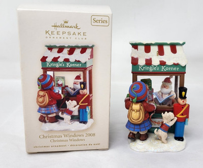 Hallmark Keepsake Ornament 2008 Christmas Window #6 Kringle s Korner