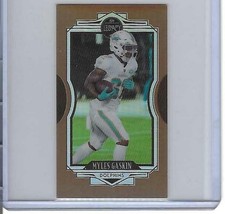 2021 Panini Legacy Premium Edition Mini Bronze 32/100 Myles Gaskin #50 Dolphins