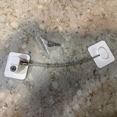 Fridge Lock,Refrigerator Locks,Freezer Lock with Key for Child Safety,Lockshh