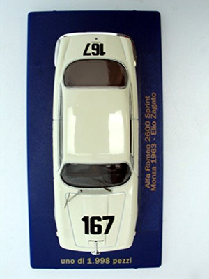 Alfa Romeo 2600 Sprint 63 Monza # 167 Elio Zagato (1/43